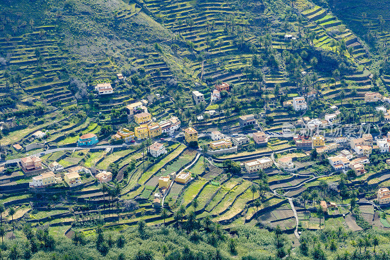 拉戈梅拉，加那利群岛(E)-Valle Gran Rey